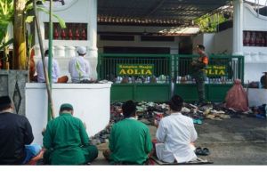Jemaah Aolia Gunung Kidul Gelar Shalat Idul Fitri