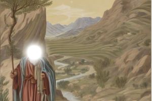 Ilustrasi Kisah Ketabahan Nabi Musa di Lembah Suci Towa