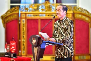 Jokowi Ungkap Ancaman Baru Pencucian Uang