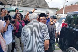 Mahfud MD Silaturahmi ke Rumah Ganjar Pranowo