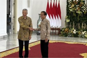 PM Singapura Temui Presiden Jokowi di Istana Bogor