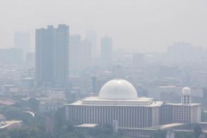 Kualitas Udara Jakarta Terburuk ke-8 di Dunia Pasca Libur Lebaran