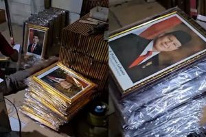 Siap Siap Ganti Pigura: Pedagang Ramai-ramai Pasang Foto Prabowo-Gibran