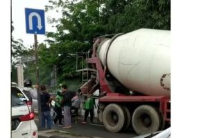 Kecelakaan Tragis: IRT Tewas Terlindas Molen Semen Mau Beli Takjil