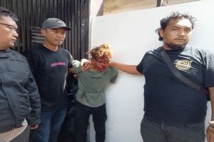Pencuri Babak Belur Usai Tertangkap Bawa Kabur Motor Kurir Paket
