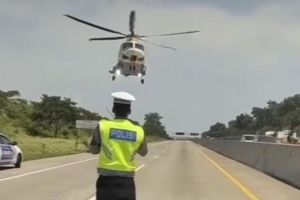Evakuasi Korban Kecelakaan Bus Rosalia Indah Pakai Helikopter