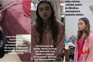 Viral mahasiswi di Bandung mencuri