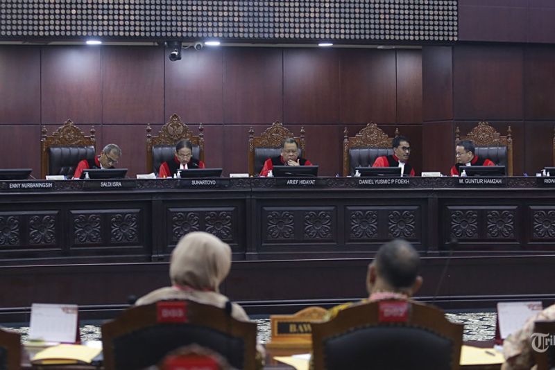 Mahkamah Konstitusi (MK) Memanggil Empat Orang Menteri ke Sidang Sengketa Pilpres 2024