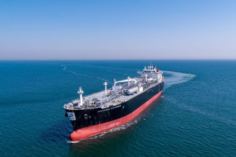 Dua Tanker Gas Raksasa Pertamina International Shipping Jadi Top Tier Pengangkut LPG Asia Tenggara