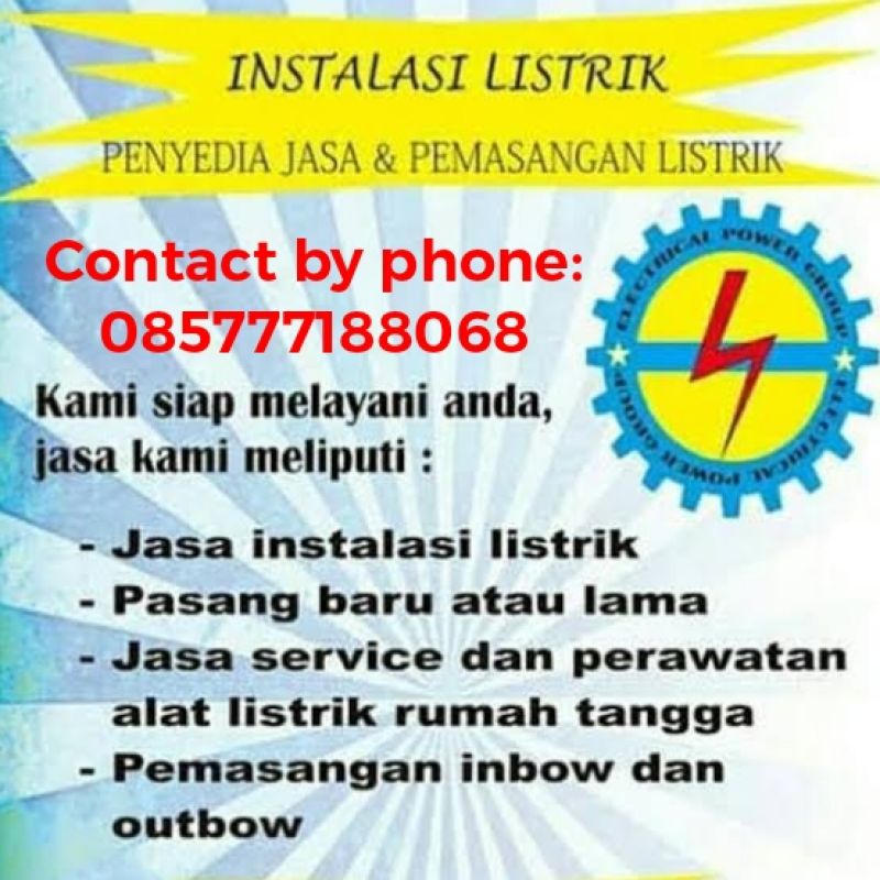 Jasa instalasi listrik/ pasang baru