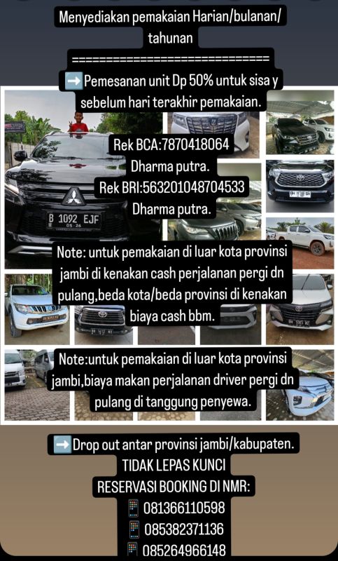 Cv.sazkiarentcar jambi Group