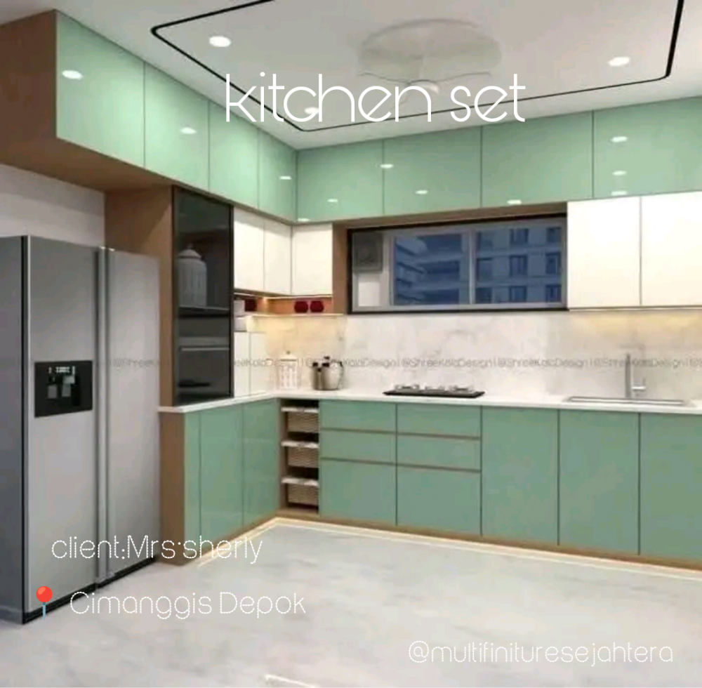 CMS custom kitchen set sejahtera
