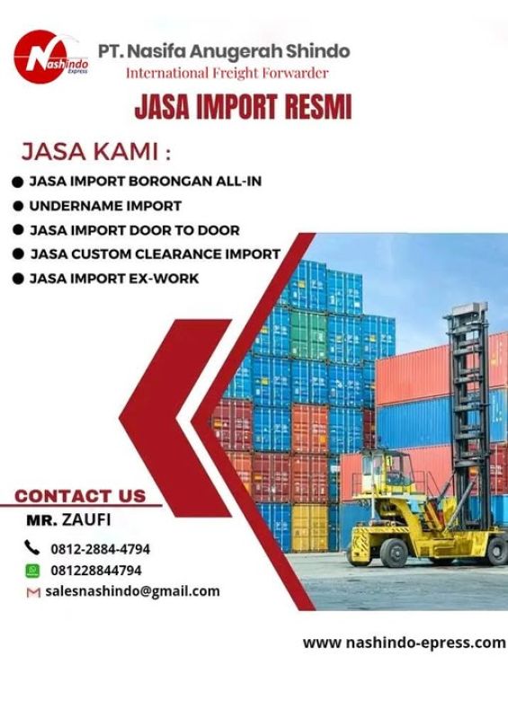 Jasa Import Door To Door Termurah