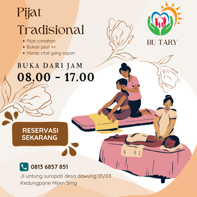 pijat tradisional bu tari
