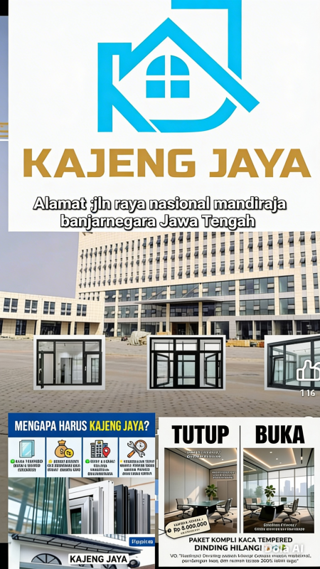 Kajeng Jaya kontraktor kaca dan aluminium